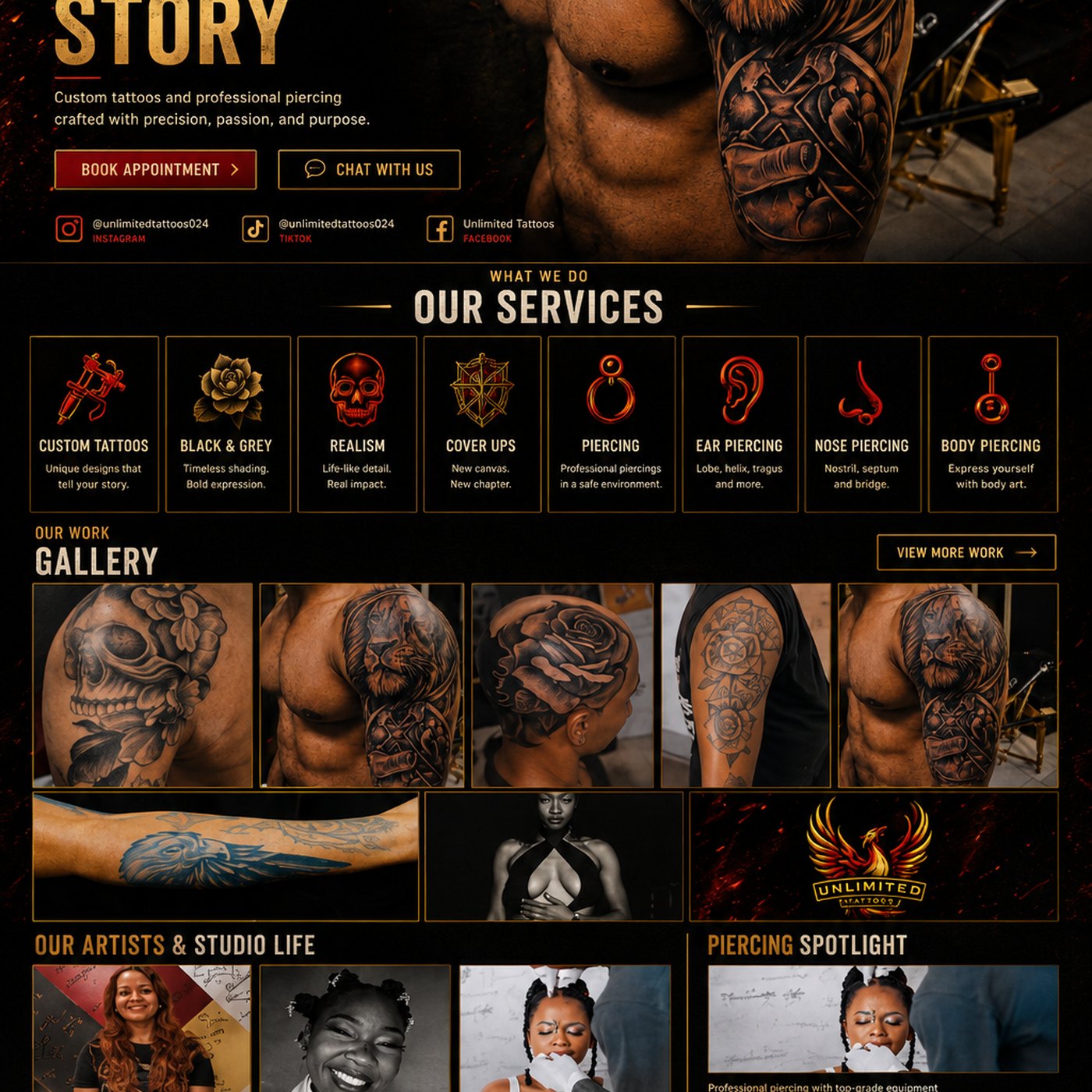 Meaningful Souvenir Tattoos for Tourists Visiting Eswatini - tattoo and piercing travel guide for visitors to Eswatini